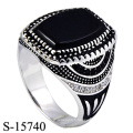 Bague fine en argent sterling 925 pour homme